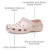 Crocs Kids Classic Pearl Shine Clogs (Little Kid/Big Kid)(Quartz)