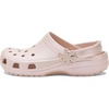 Crocs Kids Classic Pearl Shine Clogs (Little Kid/Big Kid)(Quartz)