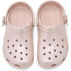 Crocs Kids Classic Pearl Shine Clogs (Little Kid/Big Kid)(Quartz)