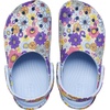 Crocs Kids’ Classic Seasonal Graphic Clogs(Blue Calcite/Multi Retro Floral)