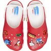 Crocs Kids’ Sonic the Hedgehog Classic Clogs, Kids and Toddler Shoes(Red)