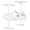 Crocs Kids’ Via Lined Clogs(White)