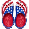 Crocs Unisex-Child Classic American Flag Clogs (Toddler/Little Kid/Big Kid)(Multi)
