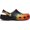 Black/Multi Flames