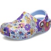 Blue Calcite/Multi Retro Floral