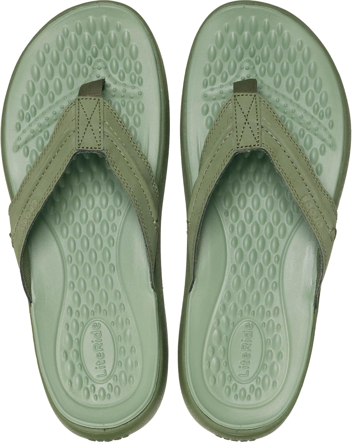 image:imageCrocs Mens Yukon Vista II Flip Flops Sandals Casual SandalsArmy Green