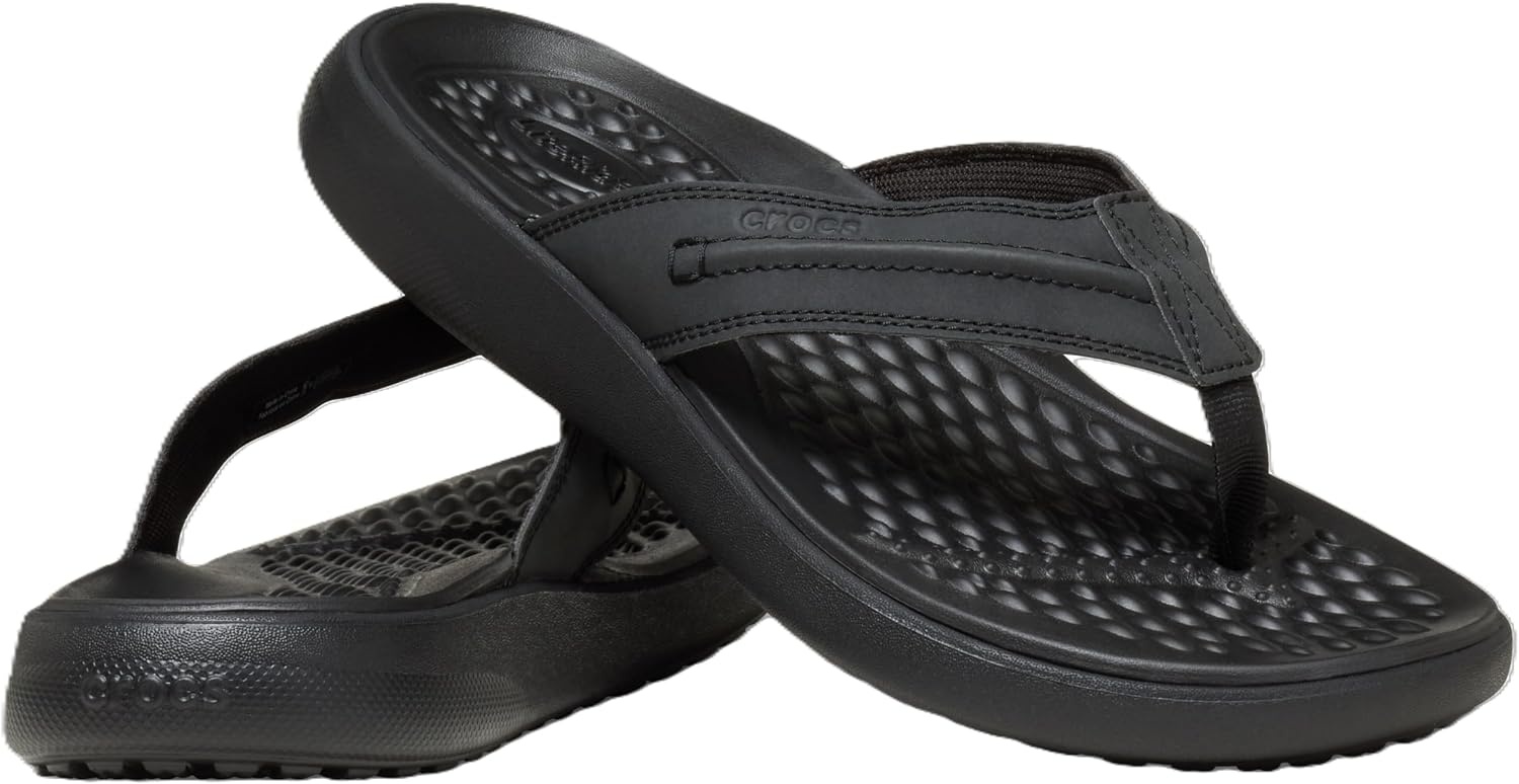 image:imageCrocs Mens Yukon Vista II Flip Flops Sandals Casual SandalsBlackBlack