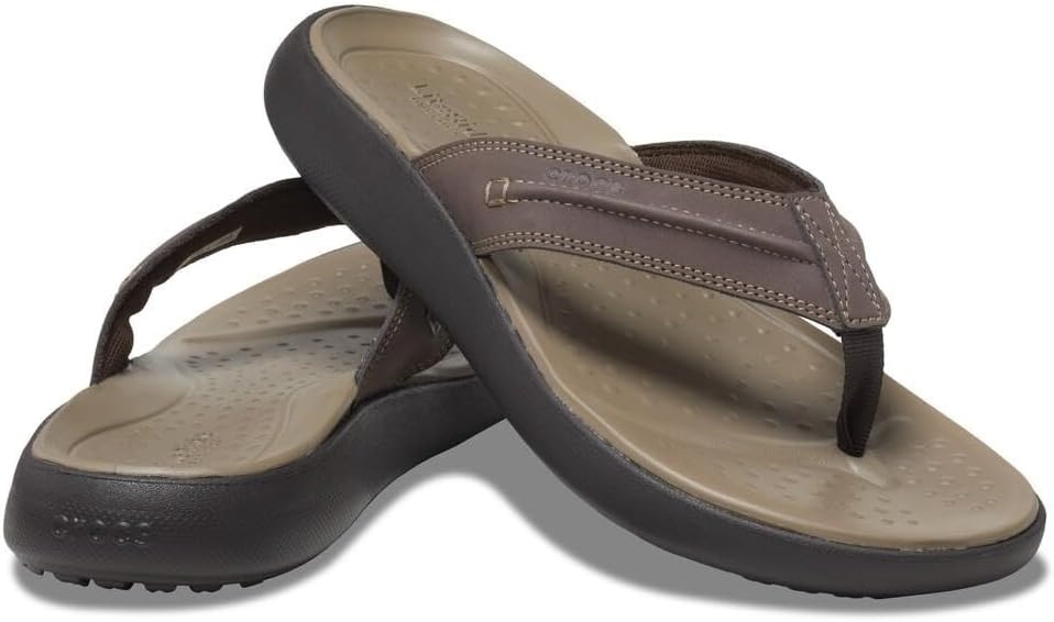 image:imageCrocs Mens Yukon Vista II Flip Flops Sandals Casual SandalsEspresso