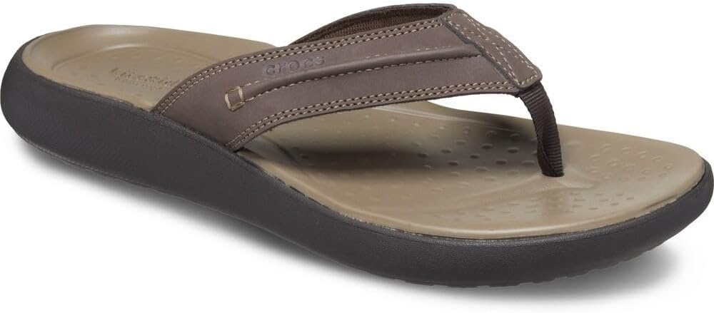image:imageCrocs Mens Yukon Vista II Flip Flops Sandals Casual SandalsEspresso
