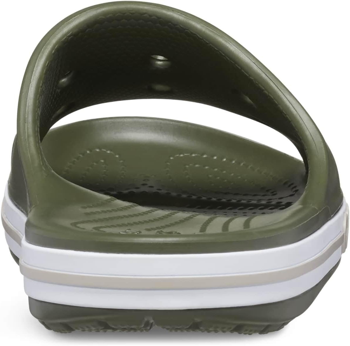 image:imageCrocs Unisex Adult Bayaband Slide SandalsArmy GreenCobblestone