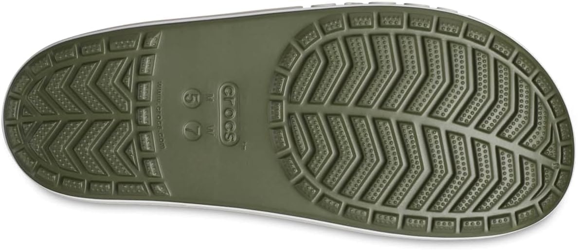 image:imageCrocs Unisex Adult Bayaband Slide SandalsArmy GreenCobblestone