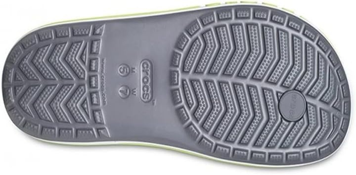 image:imageCrocs Unisex Adult Bayaband Slide SandalsSlate Grey Lime Punch