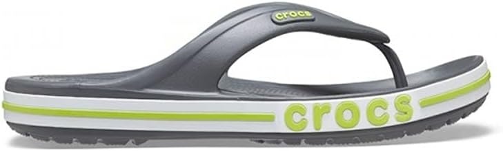 image:imageCrocs Unisex Adult Bayaband Slide SandalsSlate Grey Lime Punch