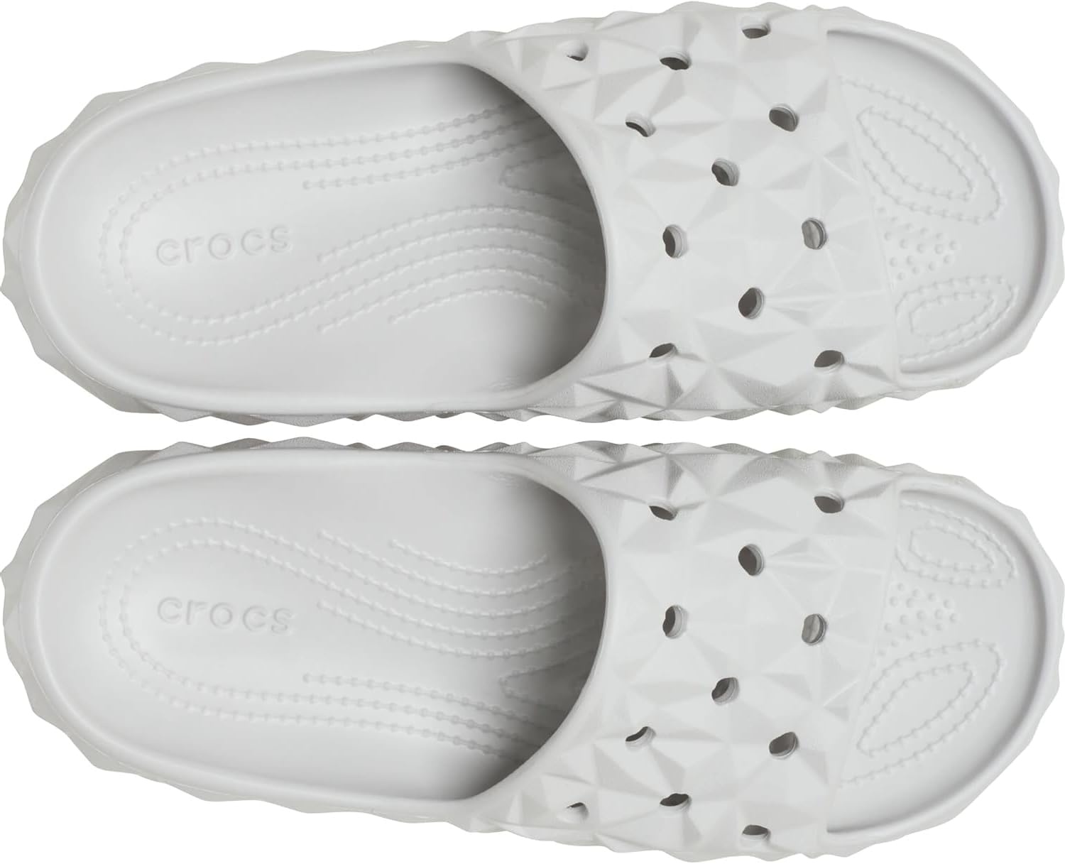 image:imageCrocs Unisex Adult Classic Geometric V2 Slides Casual SandalsAtmosphere