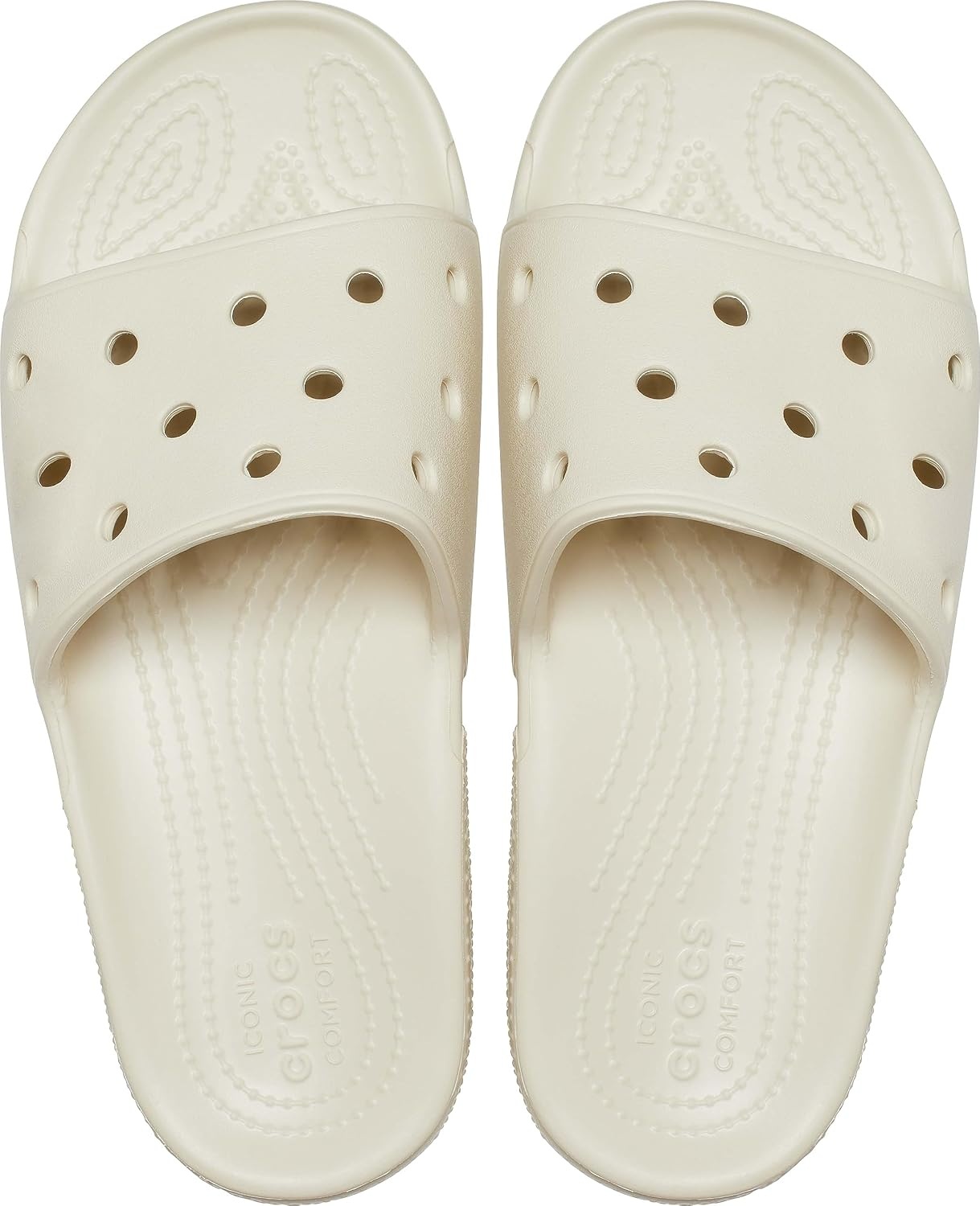 image:imageCrocs Unisex Adult Classic Slide Sandals Casual SandalsBone