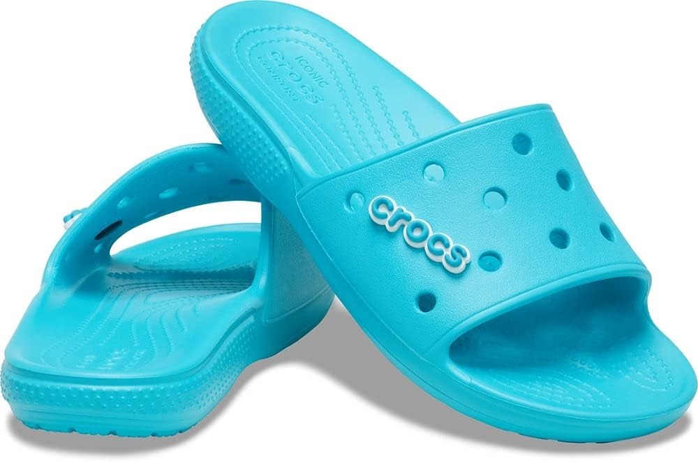 image:imageCrocs Unisex Adult Classic Slide Sandals Casual SandalsDigital Aqua