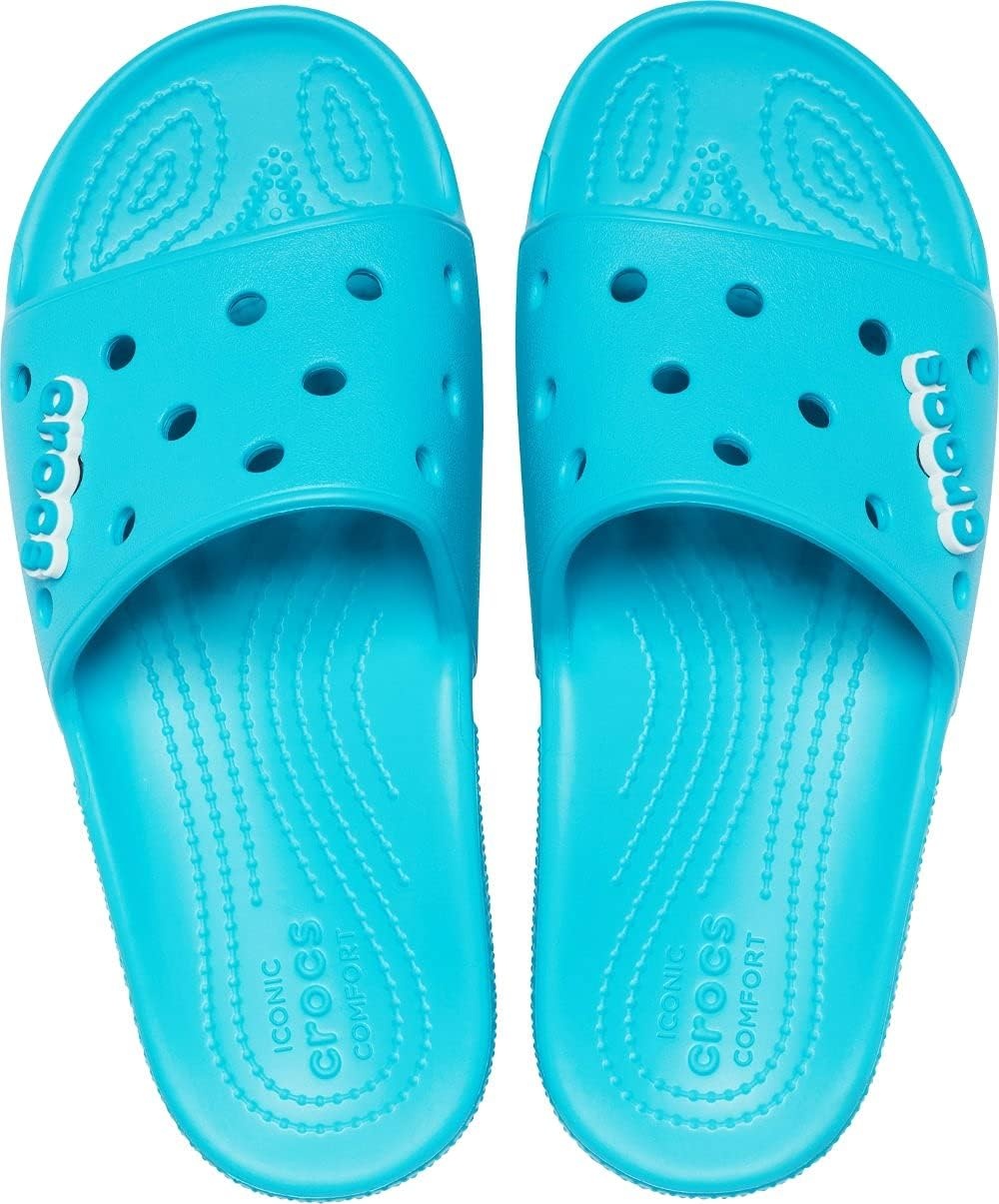 image:imageCrocs Unisex Adult Classic Slide Sandals Casual SandalsDigital Aqua