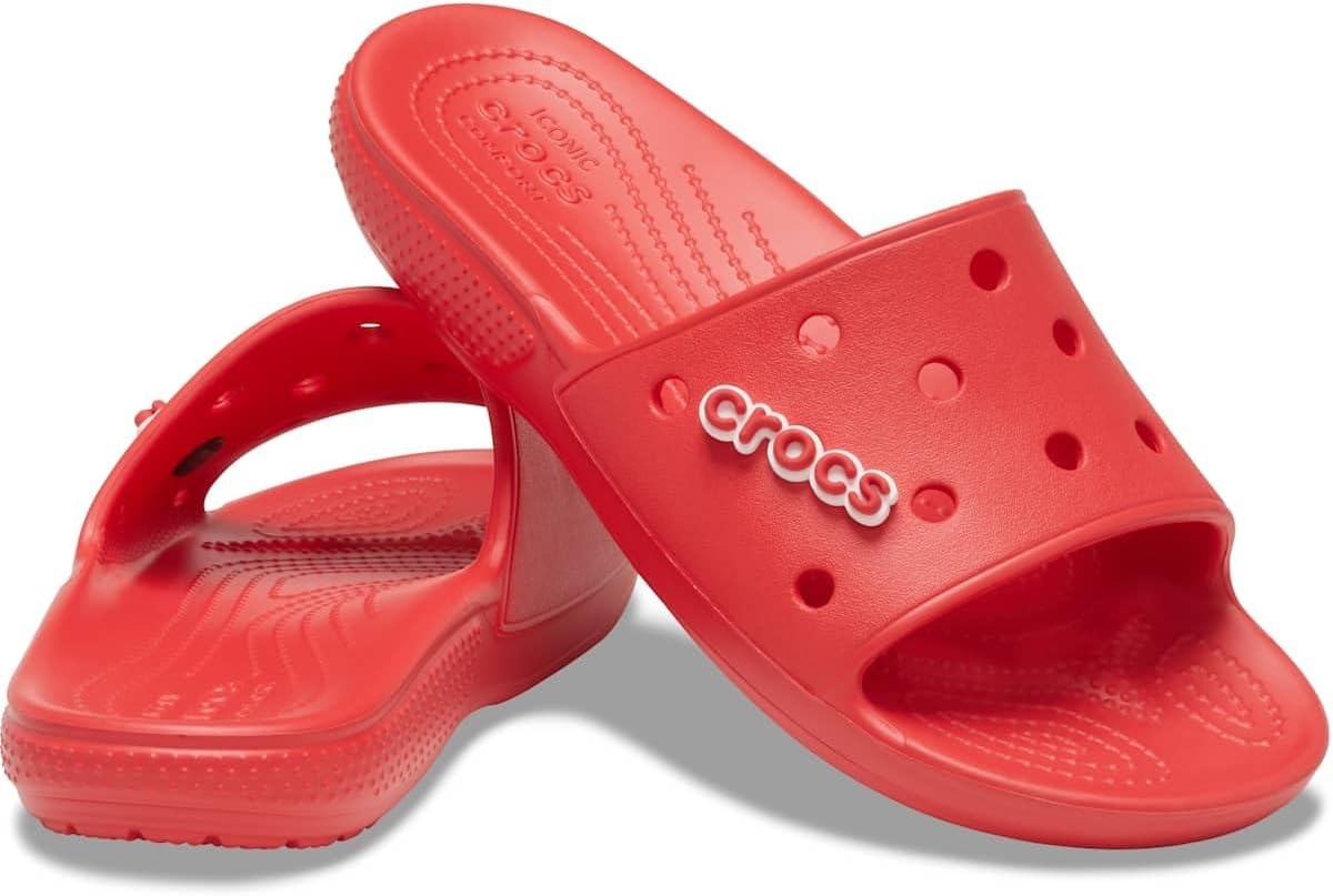 image:imageCrocs Unisex Adult Classic Slide Sandals Casual SandalsFlame