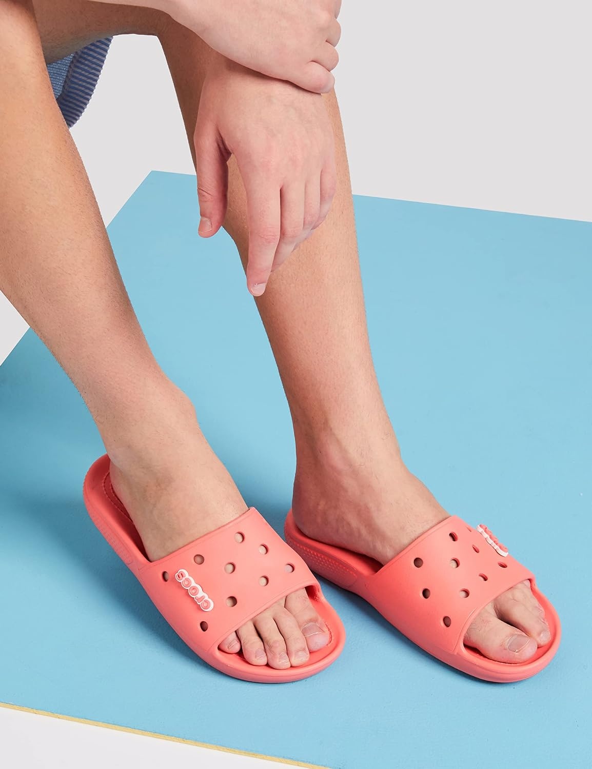 image:imageCrocs Unisex Adult Classic Slide Sandals Casual SandalsFresco