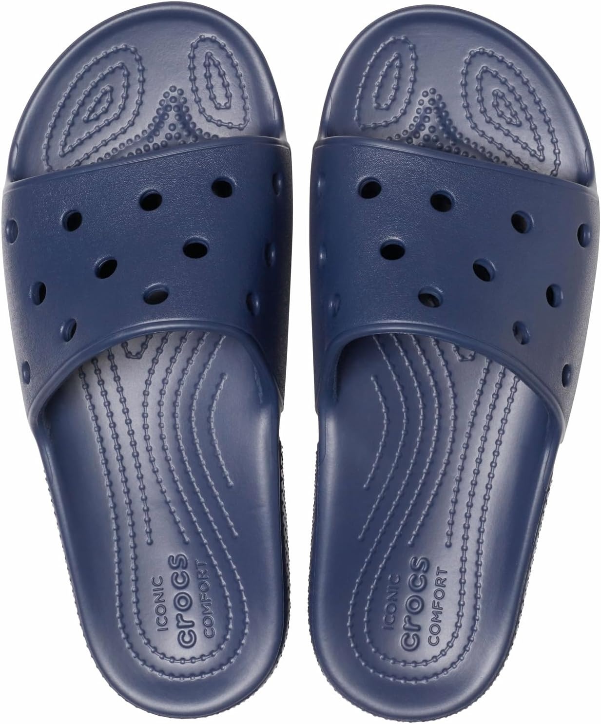 image:imageCrocs Unisex Adult Classic Slide Sandals Casual SandalsNavy