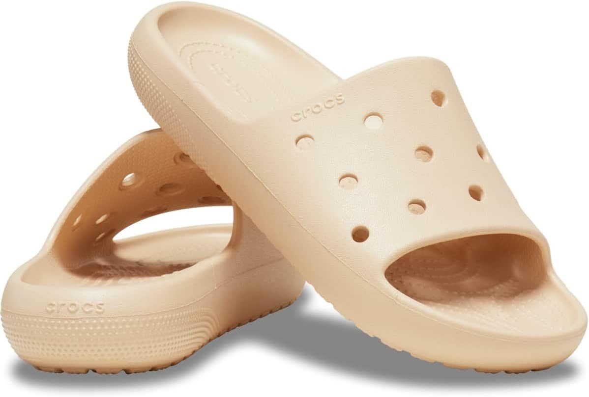 image:imageCrocs Unisex Adult Classic V2 Slides Casual SandalsShitake