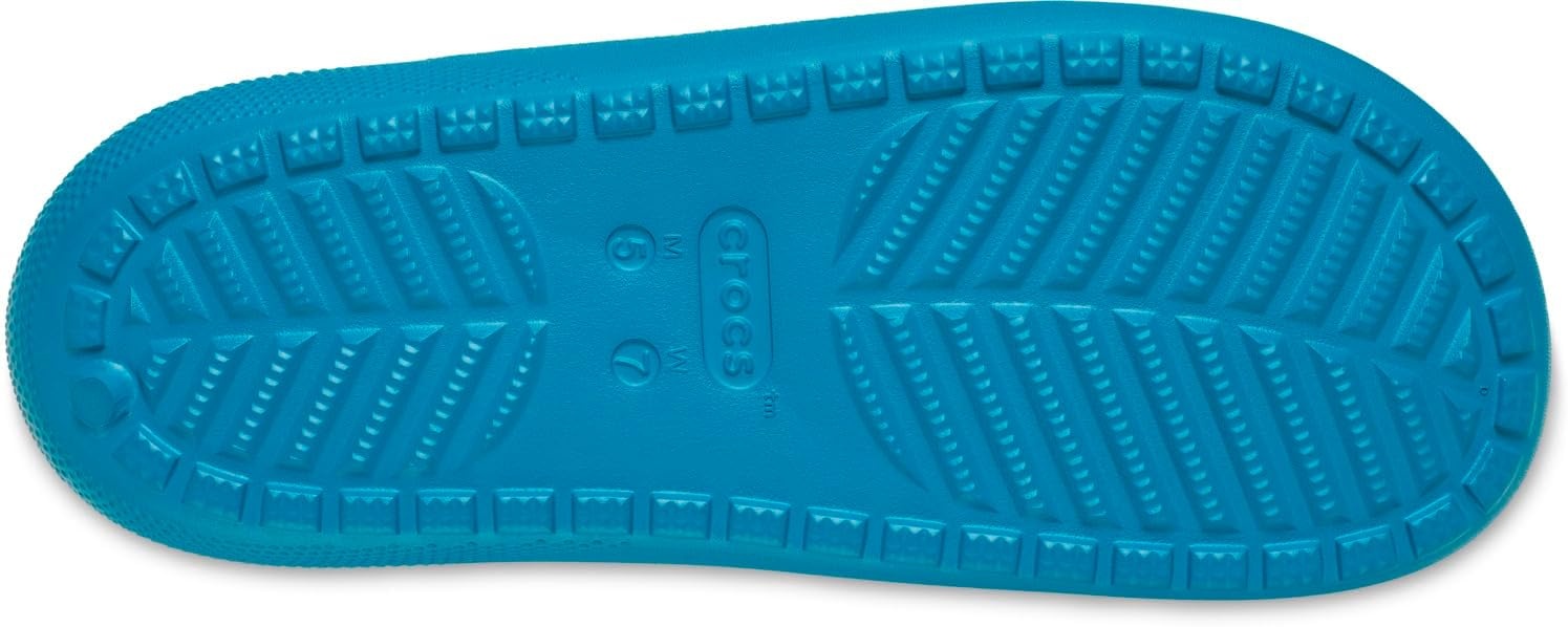 image:imageCrocs Unisex Adult Classic V2 Slides Casual SandalsTurbo Teal