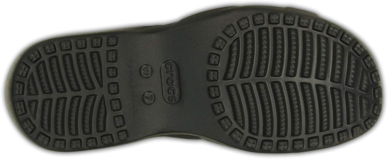 image:imageCrocs Unisex Adult Crocband Flip Flop SandalMeleenBlackSmoke