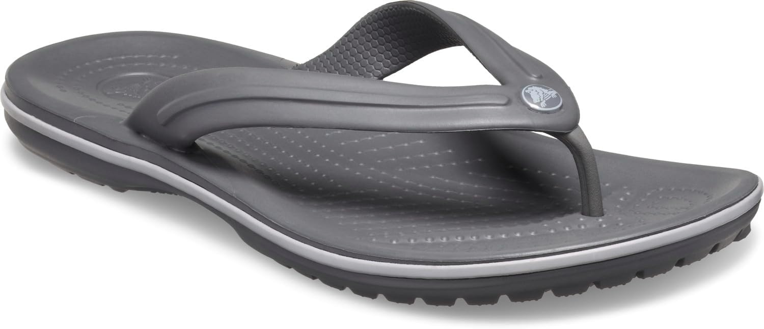 image:imageCrocs Unisex Adult Crocband Flip Flop SandalSlate GreySmoke