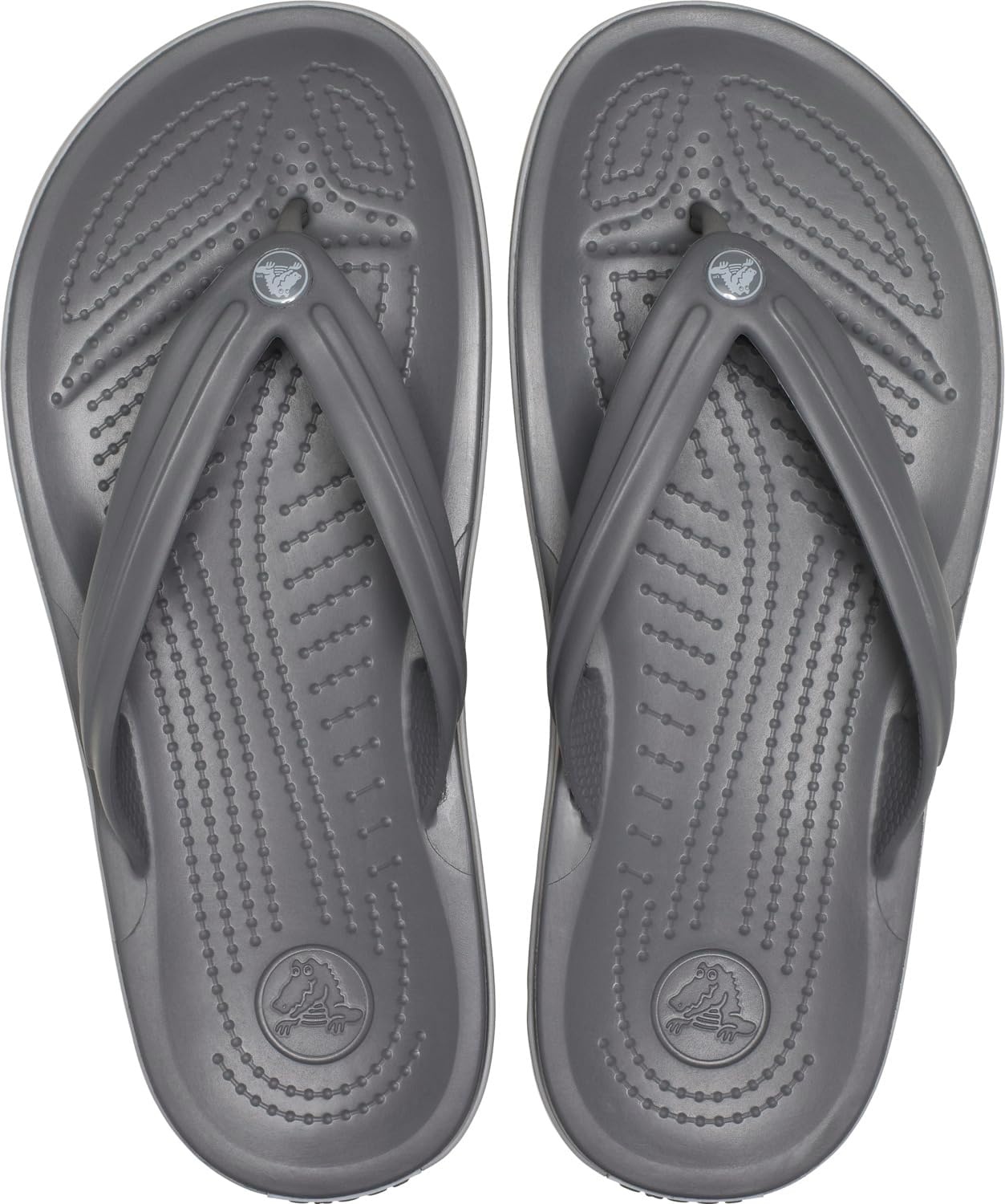 image:imageCrocs Unisex Adult Crocband Flip Flop SandalSlate GreySmoke