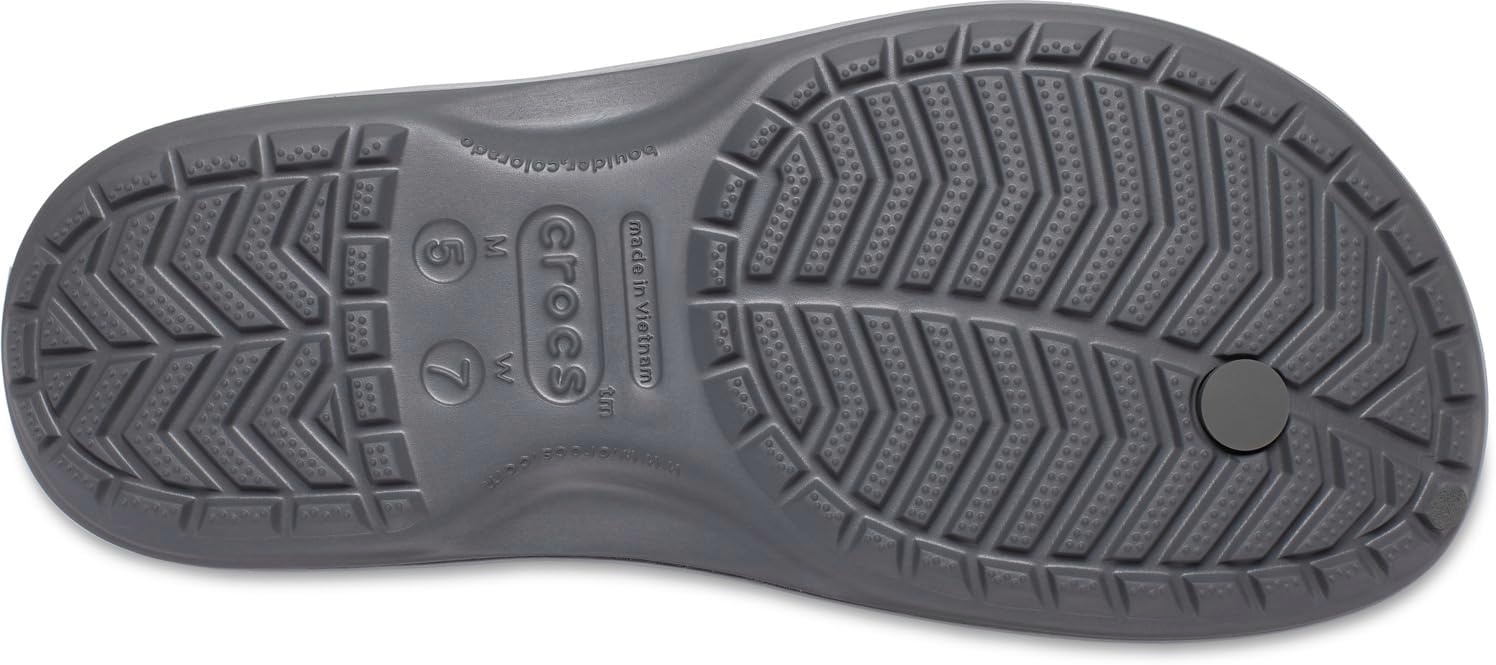 image:imageCrocs Unisex Adult Crocband Flip Flop SandalSlate GreySmoke
