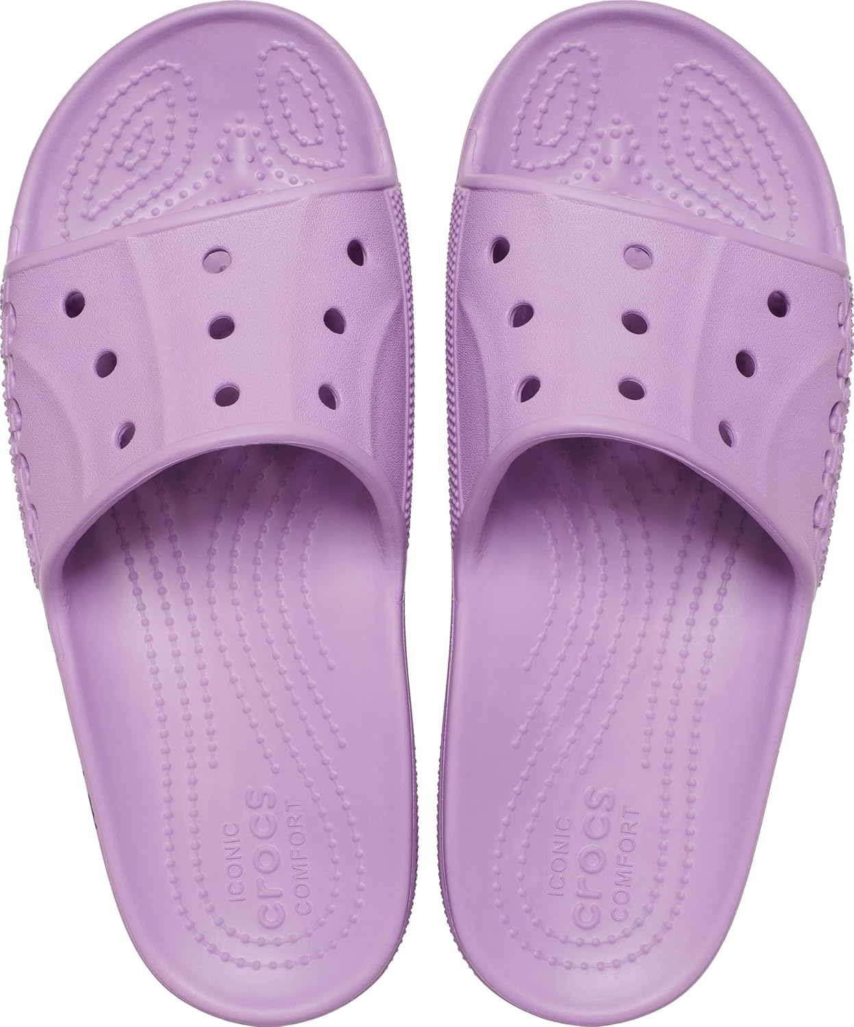 image:imageCrocs Via Slides Sandals Casual SandalsOrchid