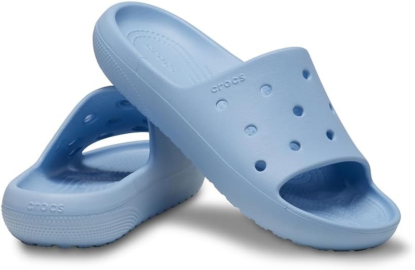 image:imageCrocs Womens Classic 20 SlidesBlue Calcite