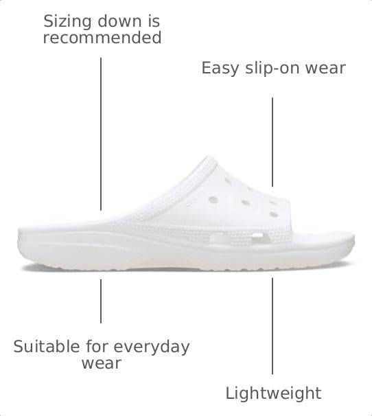 image:imageMens Classic Saturday SlideWhite