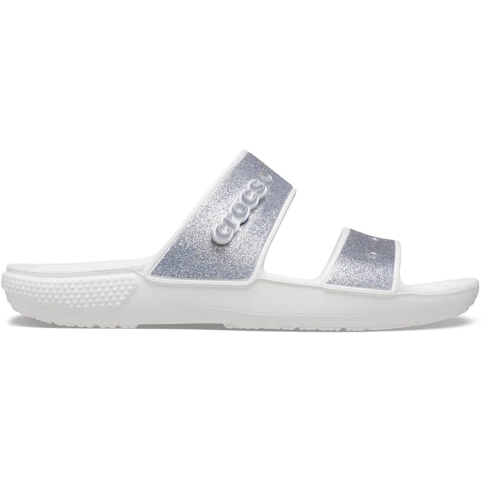image:imageCrocs UnisexAdult Classic SandalSeasonal Graphics SlideMulticolor Glitter