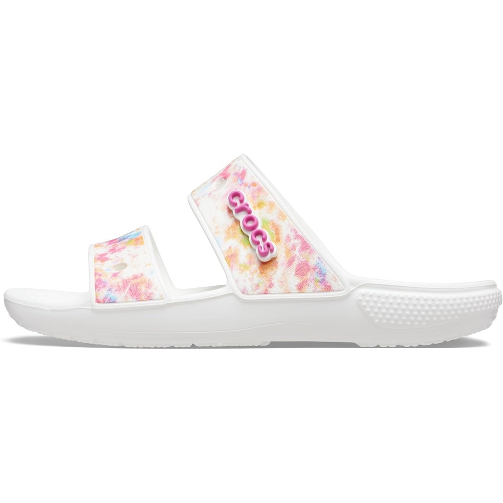 image:imageCrocs UnisexAdult Classic Slide SandalMultiWhite