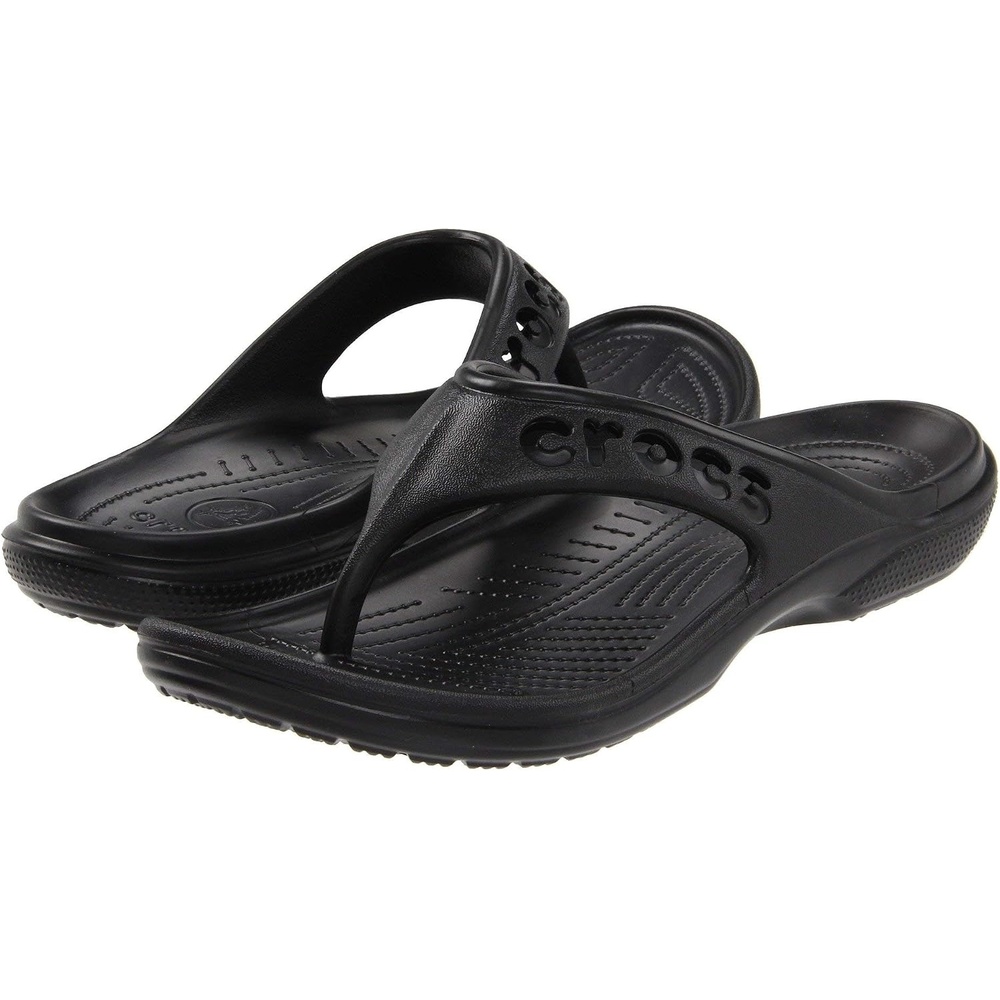 image:imageCrocs Womens Baya Flip SandalsBlack