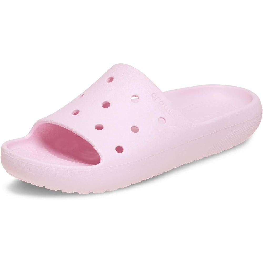 image:imageCrocs Womens Classic 20 SlidesPink Milk
