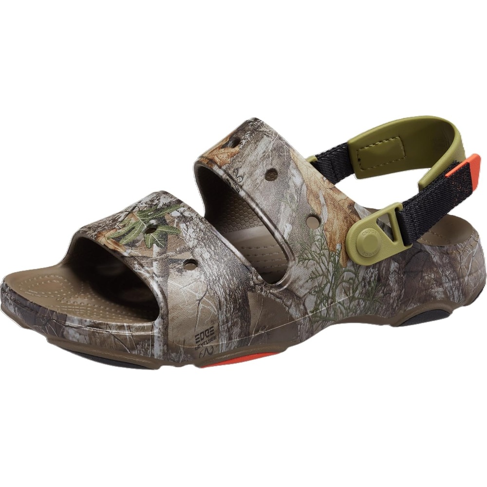 image:imageCrocs unisexadult Mens and Womens Classic All Terrain Realtree Sandals  Outdoor SandalsWalnut