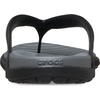 Crocs Men’s Coast Flip Flops, Sandals for Men(Black/Slate Grey)