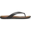 Crocs Men’s Coast Flip Flops, Sandals for Men(Sepia/Dark Cocoa)