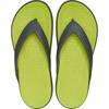 Crocs Men’s Coast Flip Flops, Sandals for Men(Slate Grey/Citrus)