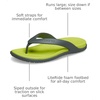 Crocs Men’s Coast Flip Flops, Sandals for Men(Slate Grey/Citrus)