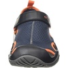 Crocs Men’s Swiftwater Mesh Deck Sandals(Blue Navy Tangerine 4v9)