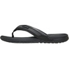 Crocs Men’s Yukon Sport LR Lightweight Flip Flop Sandals(Black/Slate Grey)