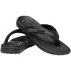 Crocs Men’s Yukon Sport LR Lightweight Flip Flop Sandals(Black/Slate Grey)