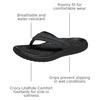 Crocs Men’s Yukon Vista II Flip Flops Sandals | Casual Sandals(Black/Black)