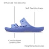 Crocs Unisex Adult Baya Slide Sandals(Moon Jelly)