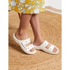 Crocs Unisex Adult Baya Slide Sandals(White)