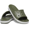 Crocs Unisex Adult Bayaband Slide Sandals(Army Green/Cobblestone)