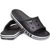 Crocs Unisex Adult Bayaband Slide Sandals(Black/White)